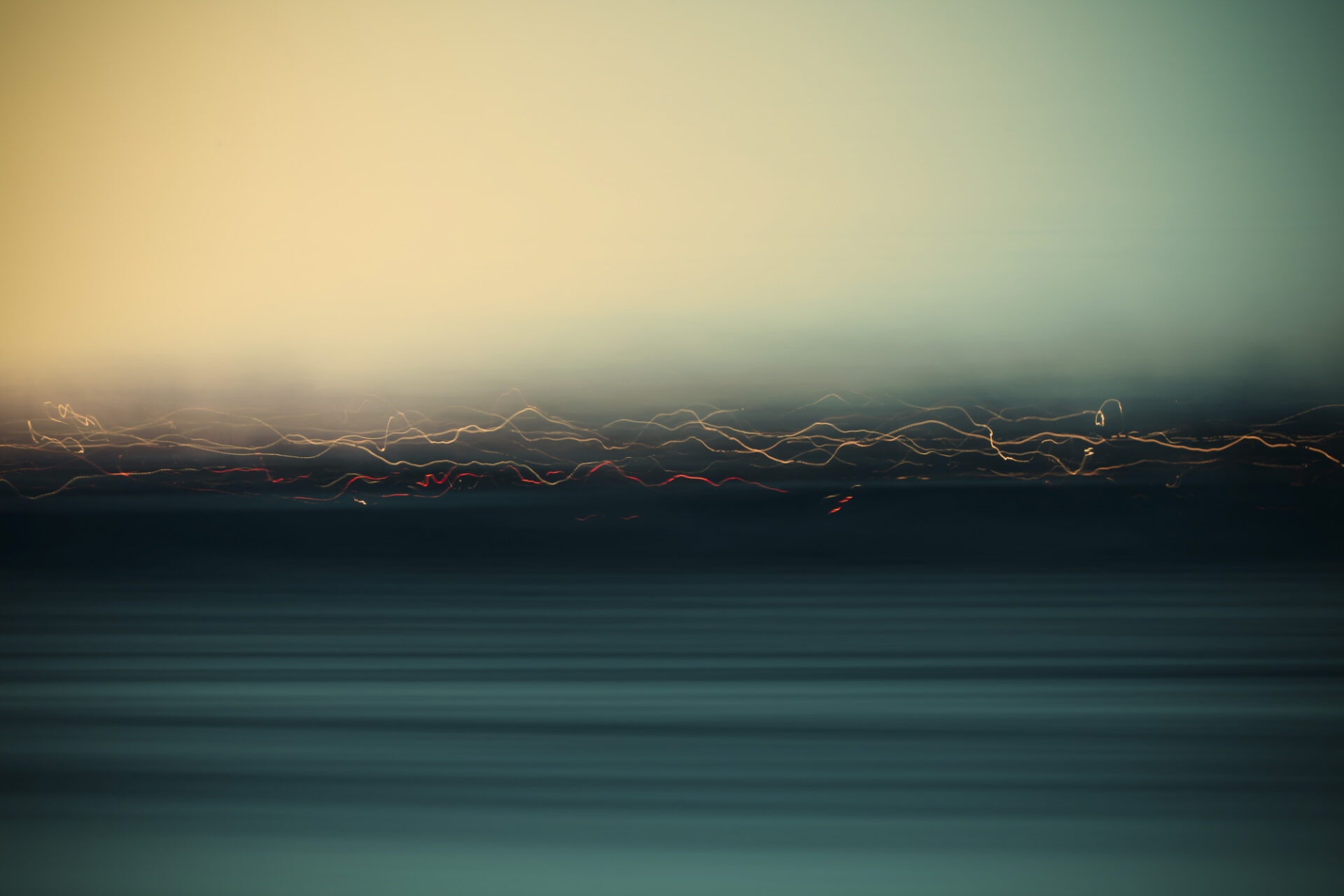 landschaftfotografie - nigthtrain to hamburg